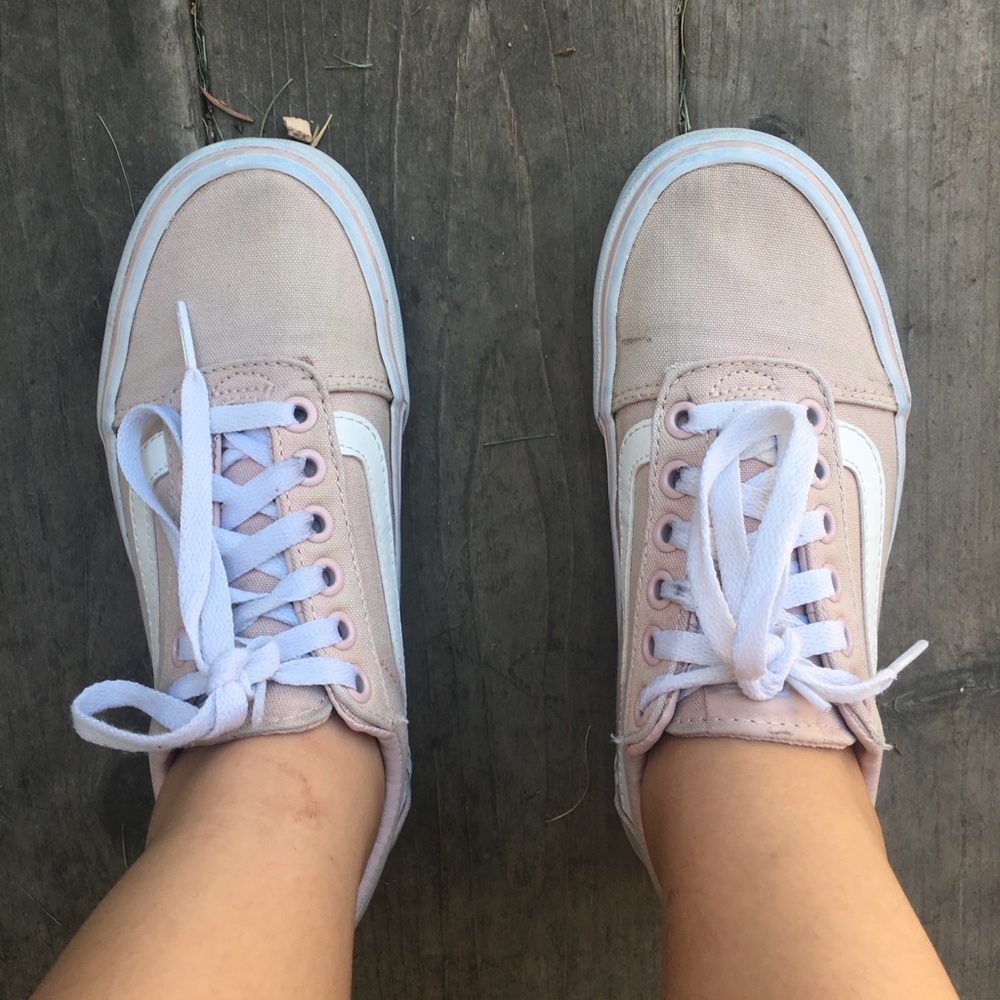 SALE! Light Pink Vans/Almost new